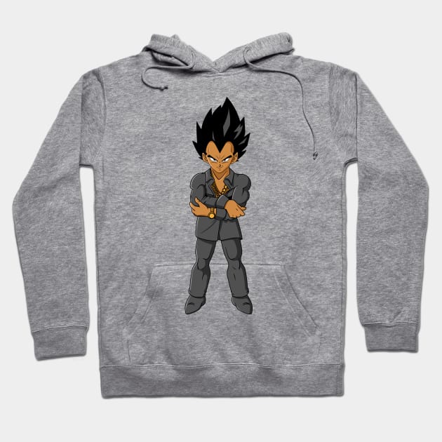 vegeta dragonballz hype Hoodie by unlesssla